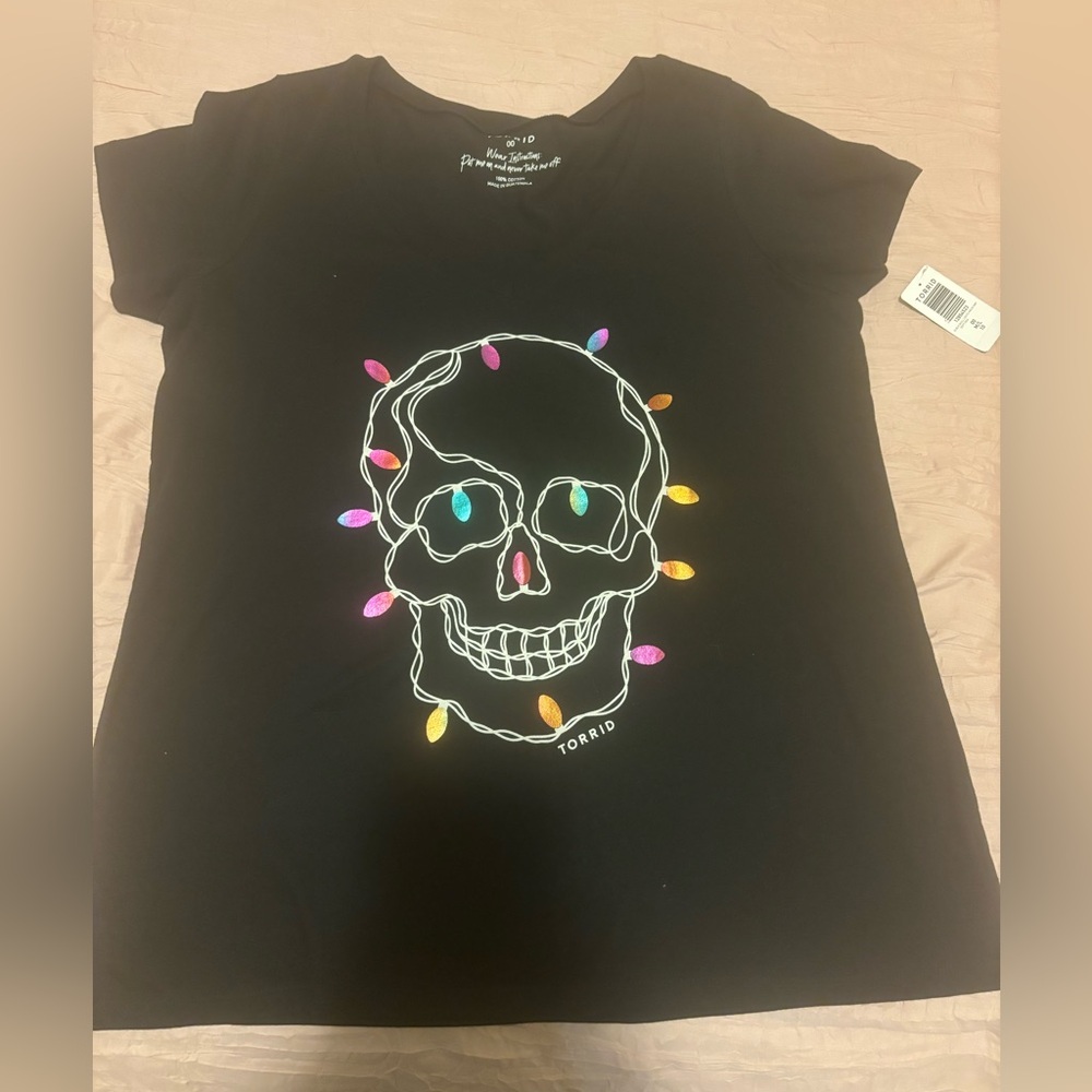 Torrid skull shirt
